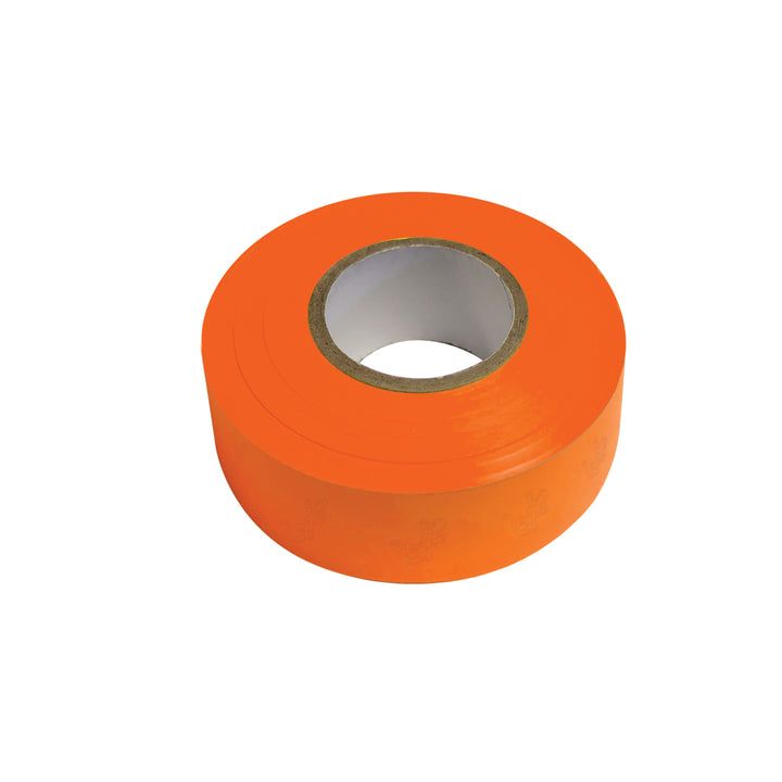 SitePro Flagging Tape - Orange Glo Survey Flagging Tape Ribbon is superior to ordinary contractor or utility grade flagging. Flagging is constructed of high quality PVC. Vibrant colors are the brightest available and are UV stabilized to resist fading. • -20F Temperature Resistance • Texas shaped embossing pattern • Superior weathering qualities • 2.0 mil thickness for Standard Colors, 3.0 mil for Glo Colors Flagging is 1 3/16” wide, 12 rolls per box, Glo colors are 150’