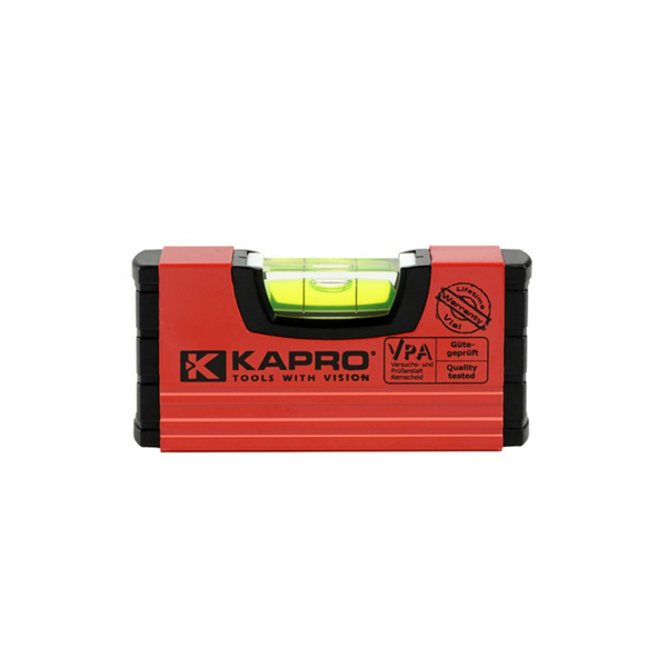 Kapro Handy Level  Hold the professional accuracy you expect from Kapro in your hand with the Kapro 246 Handy 4" level. This professional pocket level just fits in your pocket or tool belt for quick, on the go performance. 