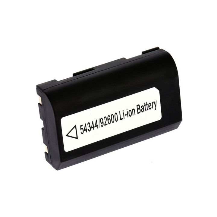  TSI 54344 Rechargeable Lithium-Ion Battery  Works with the Trimble DINI03 level, R6/R7/R8/5700/5800 GPS Receiver Rechargeable Li-ion battery Capacity: 2,600 mAh Power: 7.4 V Charges within 3 to 4 hours Size: 2.8” H x 1.5” W x 0.8” D