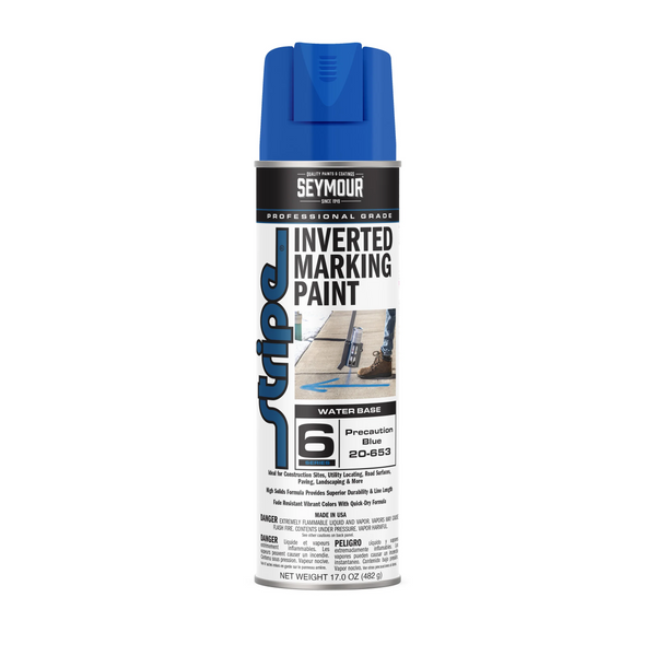 20-653 Seymour Precautionary Blue Water Based Paint