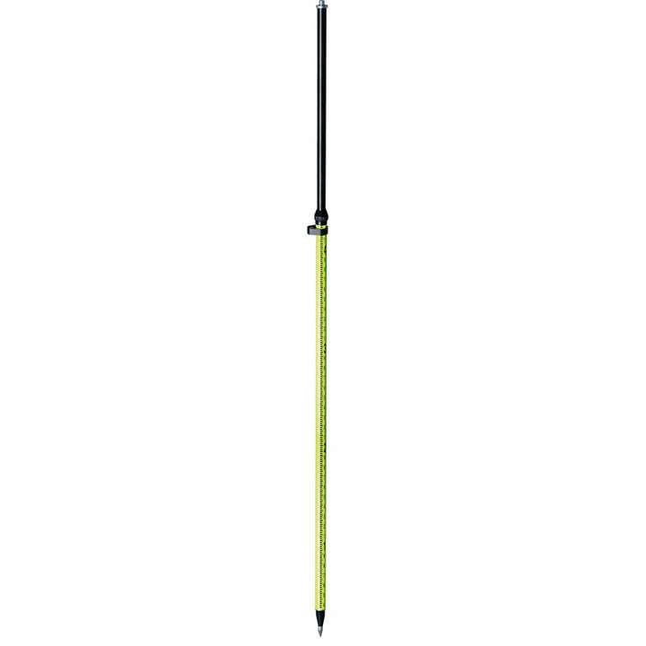 SitePro 2.2M Carbon Fiber 3 Section Snap Lock Rover Rod 10ths  3-POSITION ALUMINUM SNAP-LOC GPS ROVER ROD  • All-aluminum 2-section telescoping rod • Snap-loc for no slip with compression lock - 3 height positions: 2m, 1.8m or 1.6m and       collapses to 4.5 ft (1.37m) • On-board 20-minute, adjustable circular vial