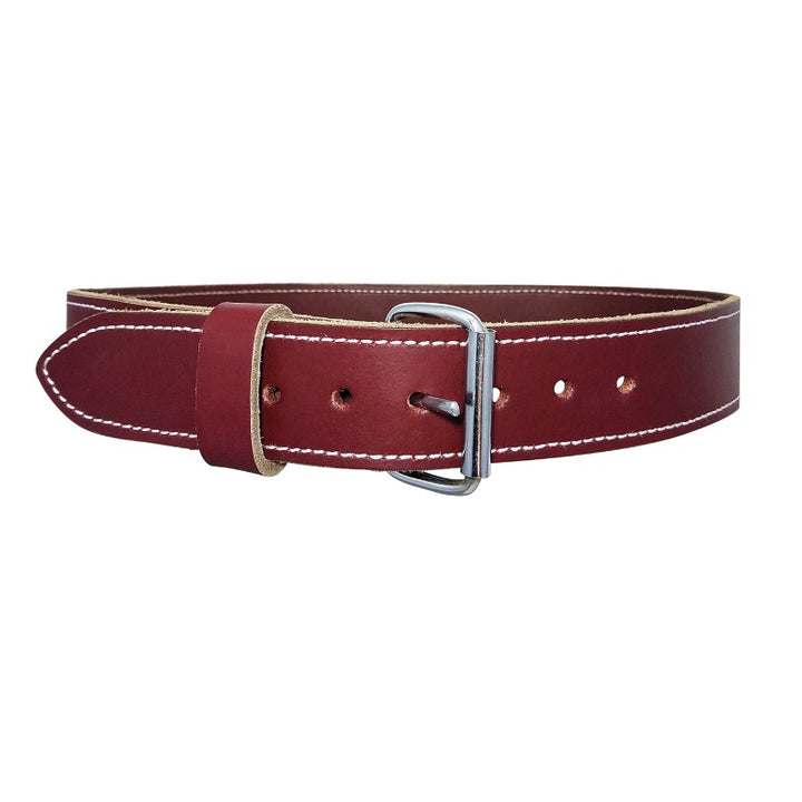 Site Pro 2" Leather Belt 31"-38"  The SITEGEAR 12101 2” heavy duty leather belt is designed to be both rugged and comfortable. Constructed of strong bridle leather and edge stitched for quality and strength. Combines durability, appearance and price to create an excellent value. Available in three (3) sizes: Medium (33” to 35”), Large (36” to 39”), and X-Large (40” to 44”)
