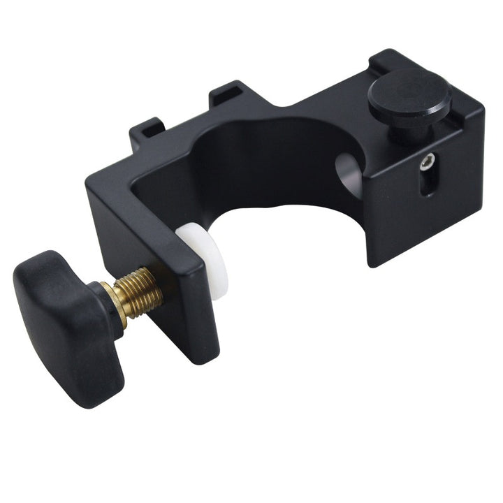 The 5177 open clamp pole bracket is designed for a fast and efficient way to mount collector/controller to antenna pole or rover rod. Features 0.15 x 0.92" slot for radio. Designed to fit 1.5-in (38mm) OD pole Quick-release button allows a quick-release cradle to rotate into a desired position Made of Durable anodized aluminum ensures stability and wear-resistance in the field Compatible with SureGrip™ quick-release, SitePro™ open cradles, and most competitor’s cradles