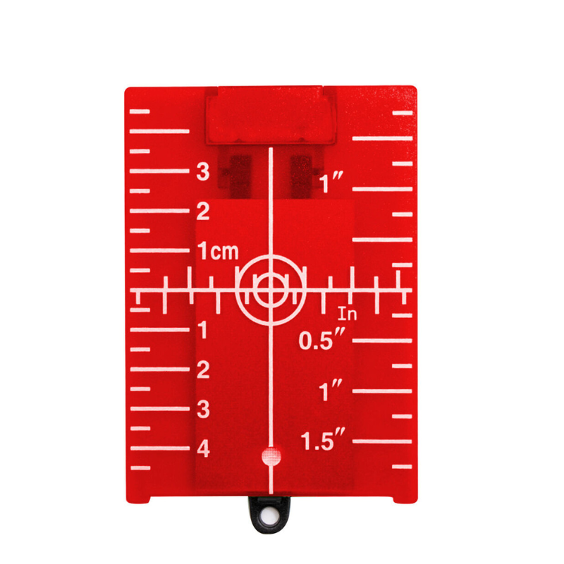 TSI Target Card for Rotary Lasers, In/Cm SiteSurv USA