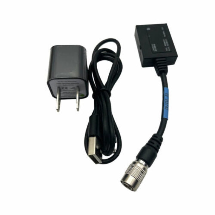 Topcon Bluetooth Cable Topcon Bluetooth Cable [R11-C]. Includes USB 2.00 to Mini Type B Cable, Electrical Plug (EY-206, 1100-240 VAC,50/60 Hz, 4008-555-806) & OST 186.