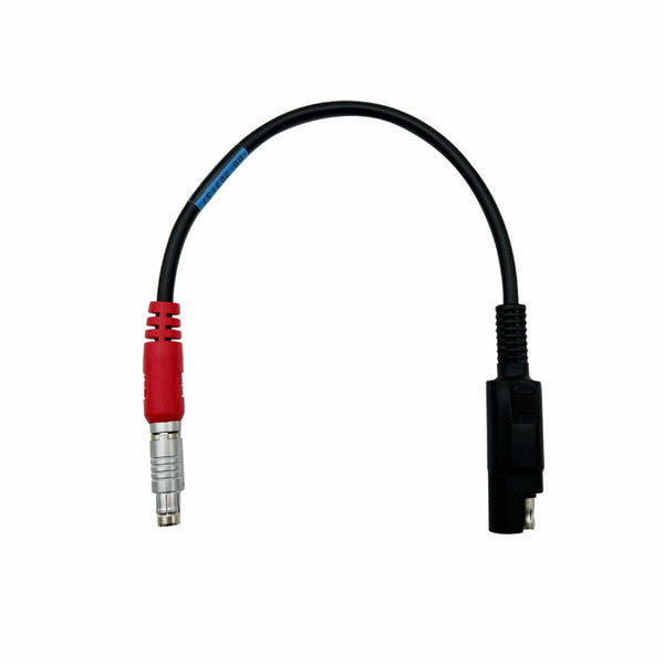 TSI Topcon Hiper A0030 Power Cable  This power cable is suitable for Topcon GB-500, GB 1000, and Hiper with the standard SAE 2-pin flat connector. 5-Pin male plug for Topcon GPS. For Topcon replaces the end of the charger adapter cable. It can be used with the following GPS systems: for Topcon Hiper series / for Topcon GA, GB / for Topcon GR-3, GR5 / for Topcon GB-500, GB 100.